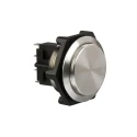 Bulgin MP Series Push Button Switch, Momentary, Panel Mount, 27.7 mm Cutout, SPDT, IP68, 250 V AC MP0050/2