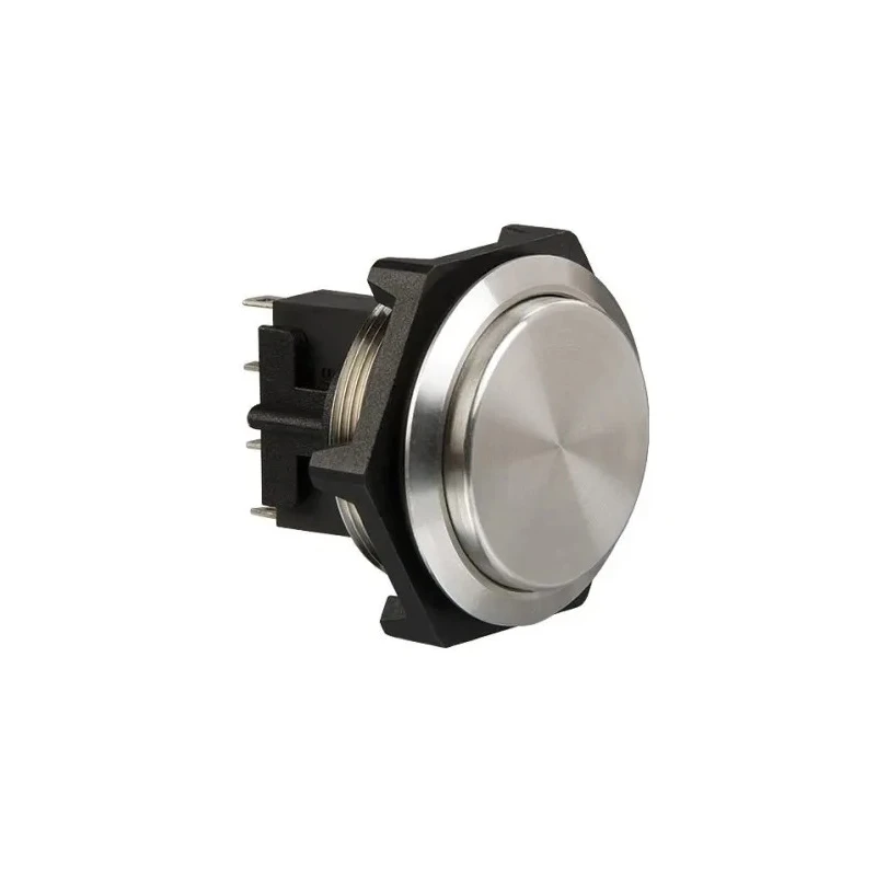 Bulgin MP Series Push Button Switch, Momentary, Panel Mount, 27.7 mm Cutout, SPDT, IP68, 250 V AC MP0050/2