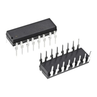 Vishay DC Input 4-Channel Optocoupler, Through Hole 16-Pin PDIP ILQ1