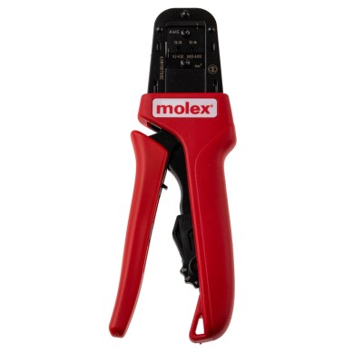 Molex Ratcheting Hand Crimping Tool 22-24 AWG and 32-36 AWG, Hand Operation, RoHS Certified, Sweden Origin 63811-8700