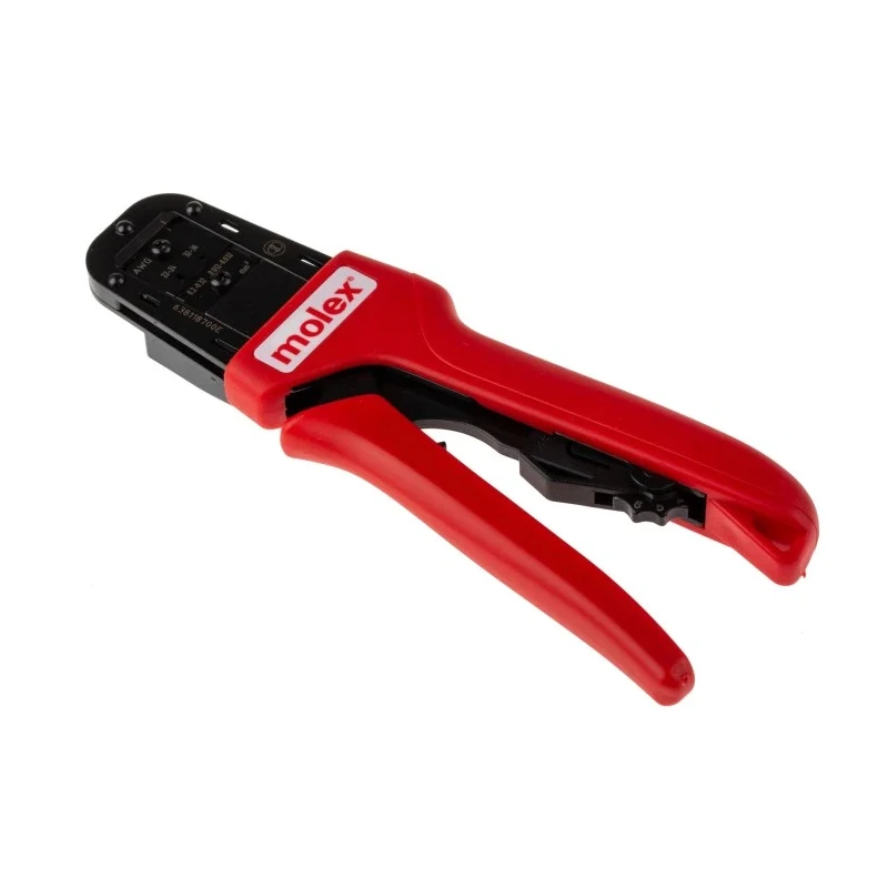 Molex Ratcheting Hand Crimping Tool 22-24 AWG and 32-36 AWG, Hand Operation, RoHS Certified, Sweden Origin 63811-8700