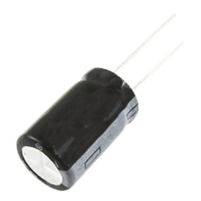 RS PRO 470 nF 100V dc Radial Through Hole Aluminium Capacitor 711-1677