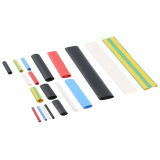 HellermannTyton Heat Shrink Tubing 35mm Length 3:1 Shrink Ratio Cross Linked 380-03005 SHRINKIT 321 UNIVERSAL BASIC-PO-X-MIX