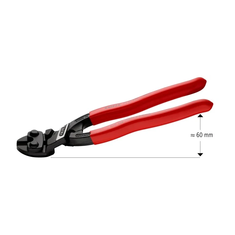 Knipex Chrome Vanadium Steel Compact Bolt Cutter 200 mm Length 6 mm Cutting Capacity 71 21 200