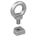 Schneider Electric Steel Eye Bolt M12 Thread 29 mm Galvanised 340 kg Load NSYSMEB