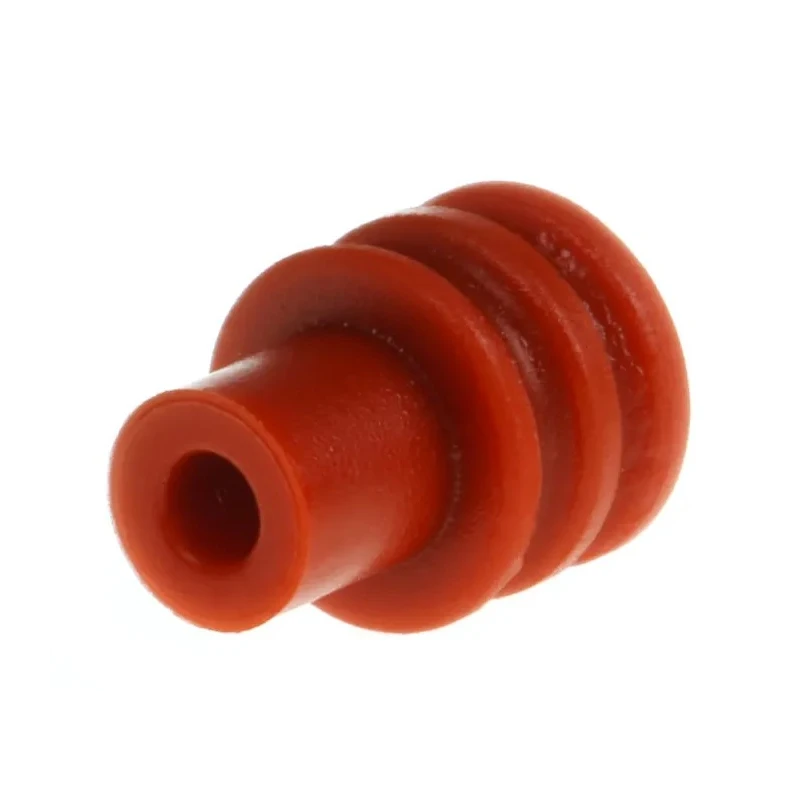 TE Connectivity Automotive Connector Seal MCP Series Male Wire Seal Plug-In Silicone Housing 963293-1