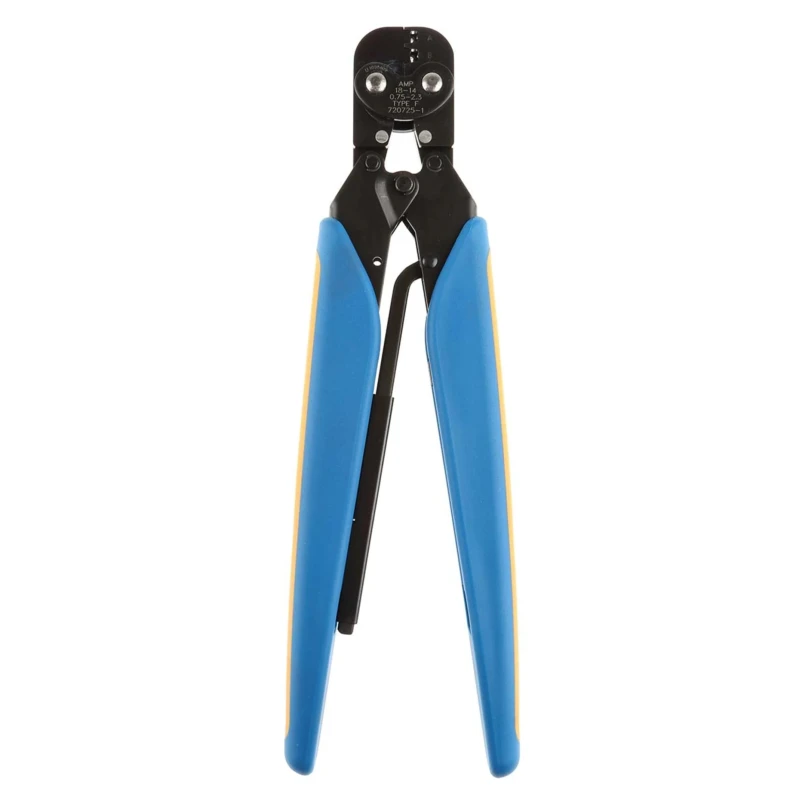 TE Connectivity CERTI-CRIMP Hand Crimp Tool for Faston and Fastin-Faston 250 Terminals 720725-1