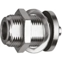 Telegartner N Series Coaxial Connector Panel Mount Female N Connector 50 Ω Straight Body Solder J01021A0151