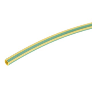 HellermannTyton Heat Shrink Tubing Green 1.5 mm Sleeve Diameter x 200 mm Length 3:1 308-30165 HIS-3-BAG-1.5/0.5-PO-X-GNYE