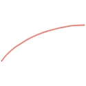 HellermannTyton Heat Shrink Tubing Red 1.6 mm Sleeve Diameter x 200 mm Length 3:1 Shrink 308-30160 HIS-3-BAG-1.5/0.5-PO-X-RD