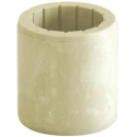 Igus DryLin Polymer Linear Bearing with 25 mm ID, 35 mm OD, 40 mm Length, 1250 N Dynamic Load Rating, 8750 N RJ260UM-02-25