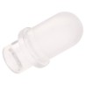 Bivar Rear Panel 1-Way Straight Rigid LED Light Pipe Clear Lens 5 mm PLP5-125