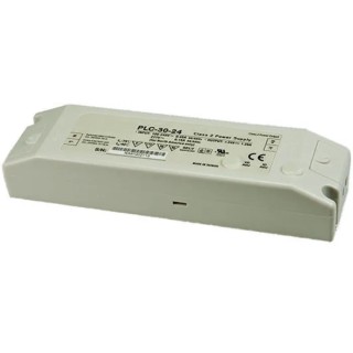 MEAN WELL Single Output 30W LED Driver, 12V, 2.5A, Panel Mount, AC-DC Encapsulated PLC-30-12