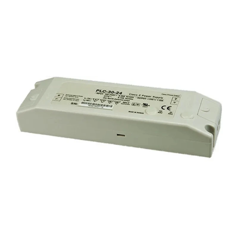 MEAN WELL Single Output 30W LED Driver, 12V, 2.5A, Panel Mount, AC-DC Encapsulated PLC-30-12