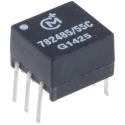 Murata Power Solutions Through Hole Pulse Transformer 1:1.5 Turns Ratio, 513 μH Primary Inductance, 0.6Ω Primary 782485/55C