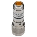 Huber+Suhner RF Attenuator Straight Type N Male to Type N Female 0.8 dB Attenuation 4–12.4 GHz 6820.17.A