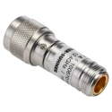 Huber+Suhner RF Attenuator Straight Type N Male to Type N Female 0.8 dB Attenuation 4–12.4 GHz 6820.17.A