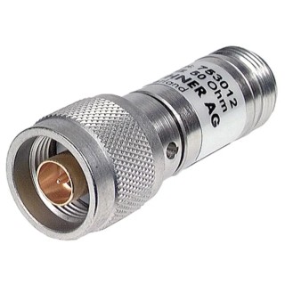 Huber+Suhner RF Attenuator Straight 6 dB N Plug to N Socket 50Ω 12.4GHz 6806.17.A