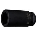 Bahco 34 mm 19.05 mm Drive Metric Hexagon Impact Socket, Alloy Steel, Black Finish, 95mm Length K8906M-34