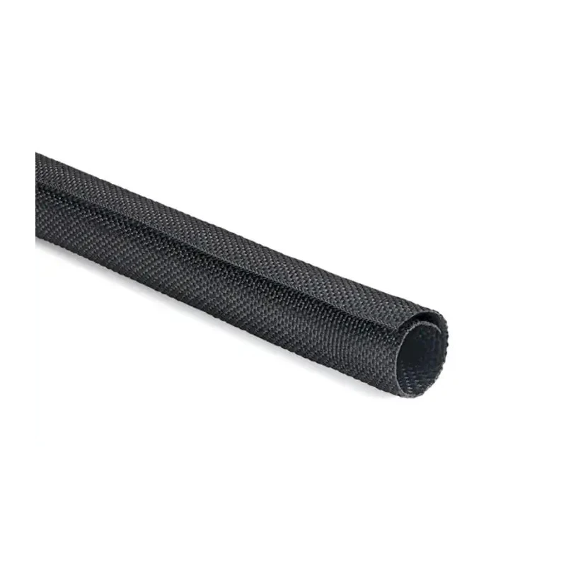 HellermannTyton Braided Polyethylene Terephthalate Black Cable Sleeve 25m Length 25mm Diameter 170-01005 TWIST-IN 25-PET-BK