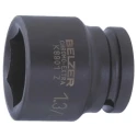 Bahco Industrial Grade 17.46 mm 19.05 mm Square Drive Hexagon Impact Socket, Alloy Steel, Black Finish, 51mm K8901Z-11/16