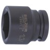 Bahco Industrial Grade 17.46 mm 19.05 mm Square Drive Hexagon Impact Socket, Alloy Steel, Black Finish, 51mm K8901Z-11/16