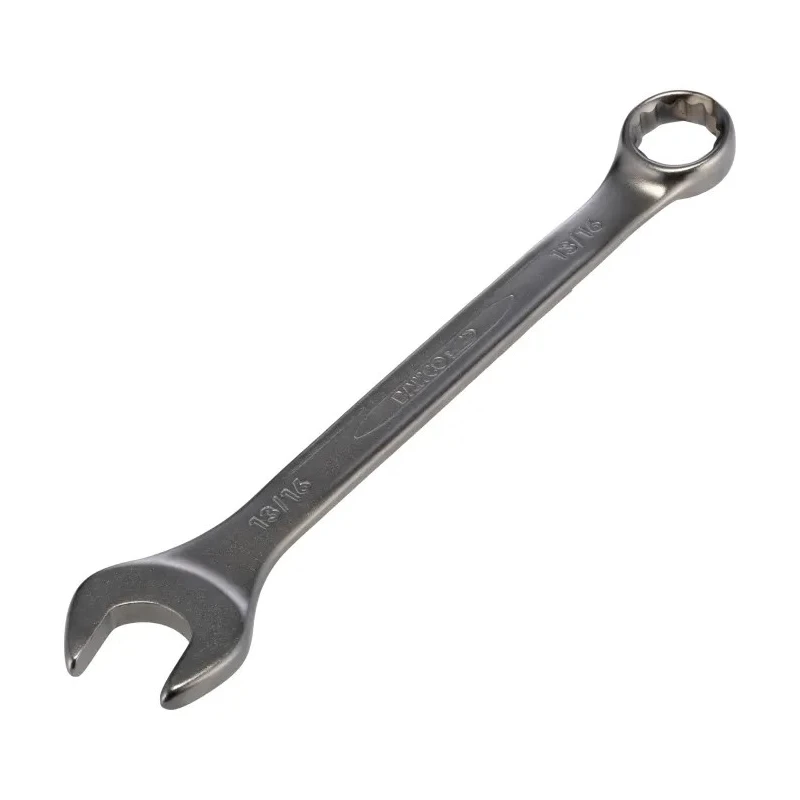 Bahco Combination Spanner, 13/16 in, Chrome Finish Alloy Steel, 250mm Overall Length 111Z-13/16