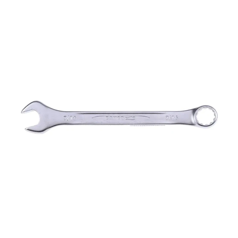 Bahco Combination Spanner 9/16 in, 177mm Overall Length, Alloy Steel, Chrome Finish, Offset Head 15° 111Z-9/16