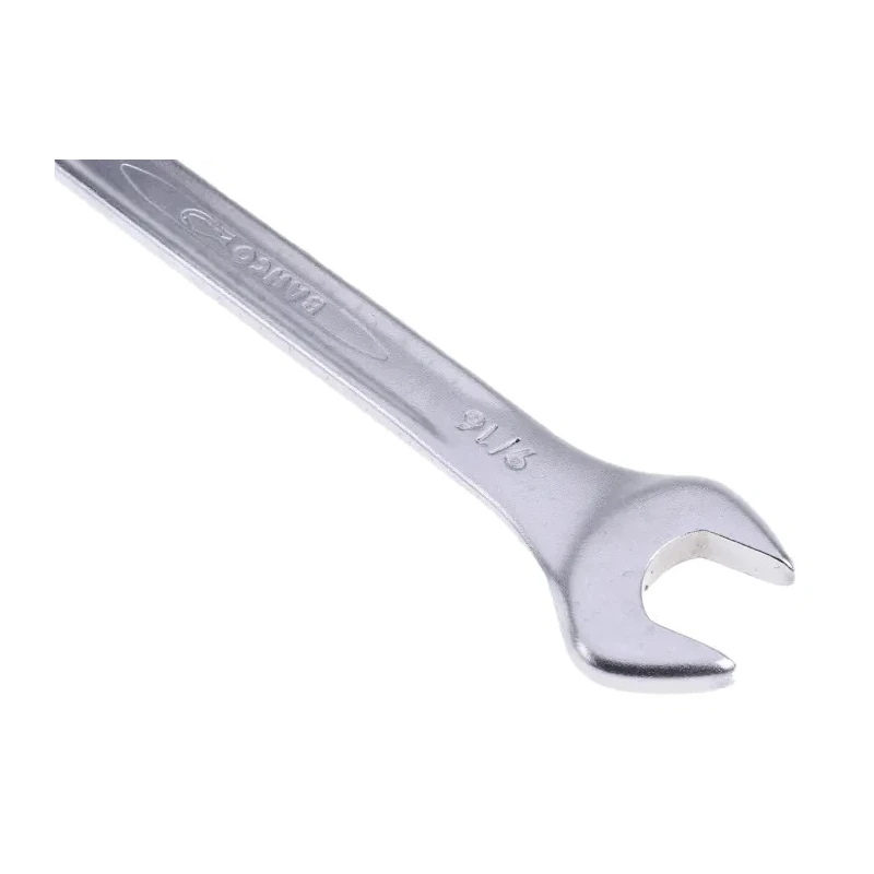 Bahco Combination Spanner 9/16 in, 177mm Overall Length, Alloy Steel, Chrome Finish, Offset Head 15° 111Z-9/16