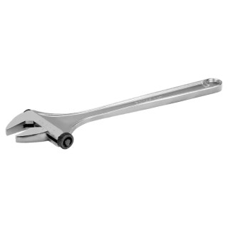 Bahco Adjustable Spanner with 62 mm Jaw Capacity, 500mm Overall Length, Alloy Steel Chrome Finish 96C