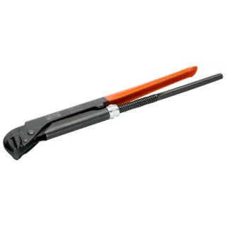 Bahco 45 mm Jaw Capacity Pipe Wrench, 320mm Overall Length, Metal Handle, Alloy Steel, Model 141