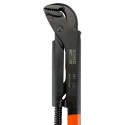 Bahco 45 mm Jaw Capacity Pipe Wrench, 320mm Overall Length, Metal Handle, Alloy Steel, Model 141