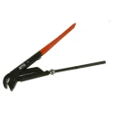 Bahco 45 mm Jaw Capacity Pipe Wrench, 320mm Overall Length, Metal Handle, Alloy Steel, Model 141
