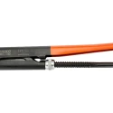 Bahco 45 mm Jaw Capacity Pipe Wrench, 320mm Overall Length, Metal Handle, Alloy Steel, Model 141