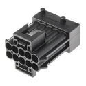 TE Connectivity Junior Power Timer Automotive Connector Male Black Cable 10 Way Solder Termination 1-965423-1