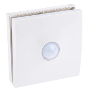 RS PRO Wall Mount PIR Motion Sensor Light Switch 10A 240V AC ABS White 719-1875