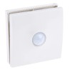 RS PRO Wall Mount PIR Motion Sensor Light Switch 10A 240V AC ABS White 719-1875