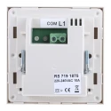 RS PRO Wall Mount PIR Motion Sensor Light Switch 10A 240V AC ABS White 719-1875