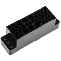 TE Connectivity M Series Male Connector Housing 42 Contacts 5 Row 4.11 mm Pitch Straight Panel Mount 202515-1