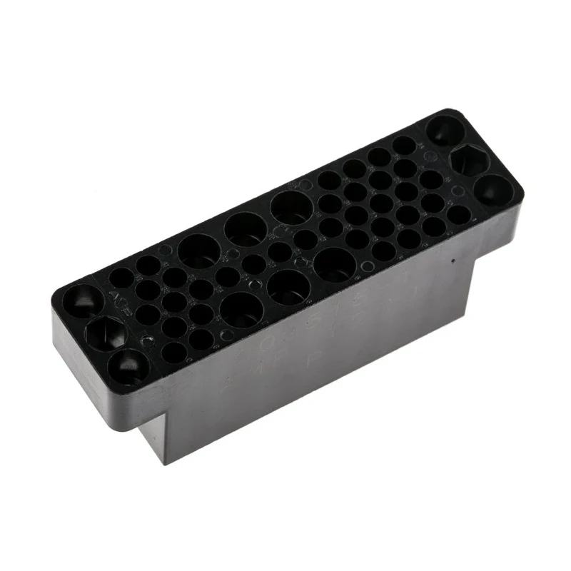 TE Connectivity M Series Male Connector Housing 42 Contacts 5 Row 4.11 mm Pitch Straight Panel Mount 202515-1
