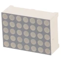 Kingbright 1 Dot Matrix LED Display Anode Red 90mcd Right Side 17.2 mm TA07-11SURKWA