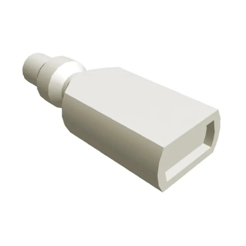 TE Connectivity FASTON .250 1 Way Plastic Crimp Terminal Housing 27mm Length, 4.7 mm Tab Width, Natural 1-170823-8