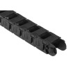 Igus B15i Series Cable Trunking Black, Width 26mm x Depth 23mm, Length 1 m, Minimum Bend Radius 38mm, Igumid GLW W26mm