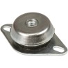 FIBET Circular M12 Anti-Vibration Mount Bell Mount with 70 daN Compression Load, 63 mm Outside Diameter, 34 mm Height CFAB-XW