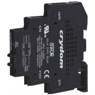 Crydom Solid State Interface Relay 24V AC control, 600V AC DIN Rail Screw Mount DR10D06