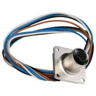 Phoenix Contact Sensor Actuator Cable Female 5 Way M12, Polyurethane Jacket, 500 mm, 60V, IP67 Rated 1440986