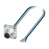 Phoenix Contact Sensor Actuator Cable 4 Way Male Straight to Unterminated 500 mm 250V IP67 1419991