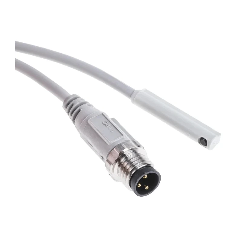 SMC Pneumatic Sensor Connector Lead M8 3-Pin 500mm Length D-M9PWSAPC