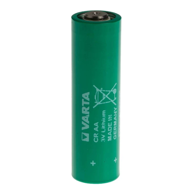 Varta Lithium Manganese Dioxide AA Battery 3 V 2Ah 50.5mm Height 14.5mm Diameter 6117101301