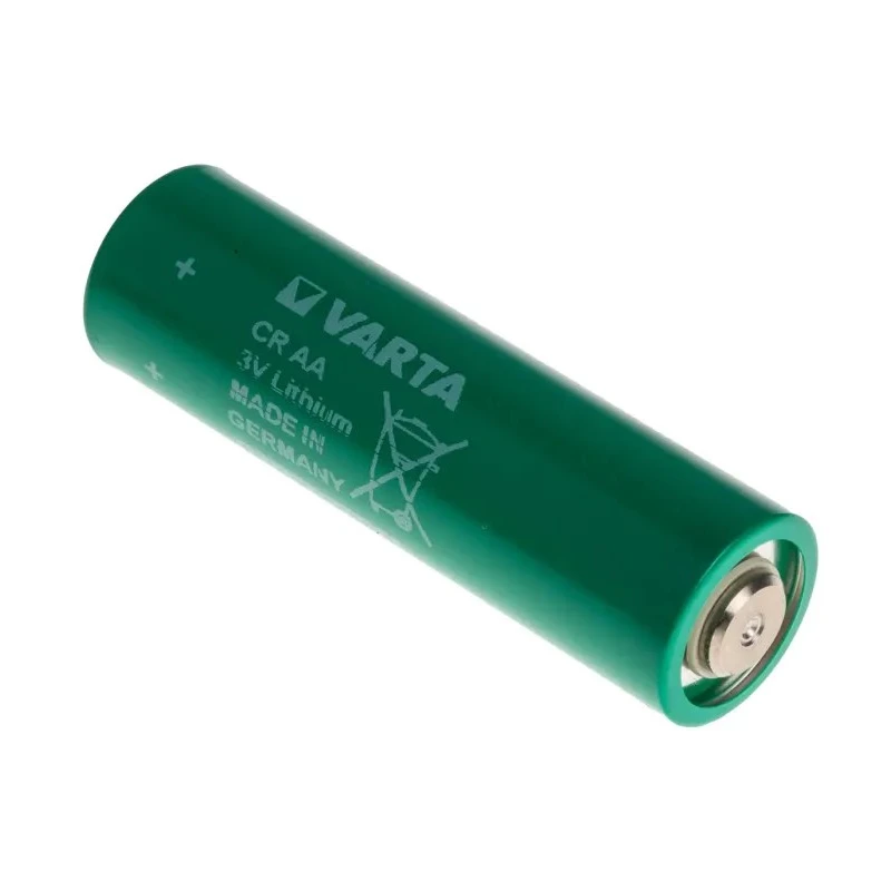 Varta Lithium Manganese Dioxide AA Battery 3 V 2Ah 50.5mm Height 14.5mm Diameter 6117101301